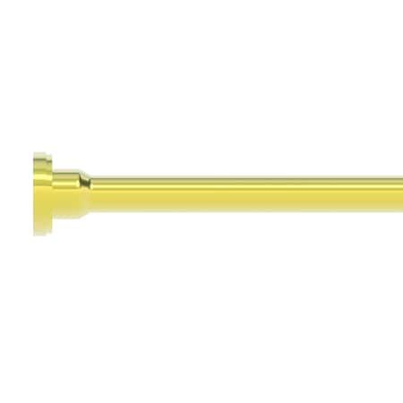 Newport Brass 3/8" X 20" Rigid Supply Tube, Flat Head in Forever Brass (Pvd) 436-01